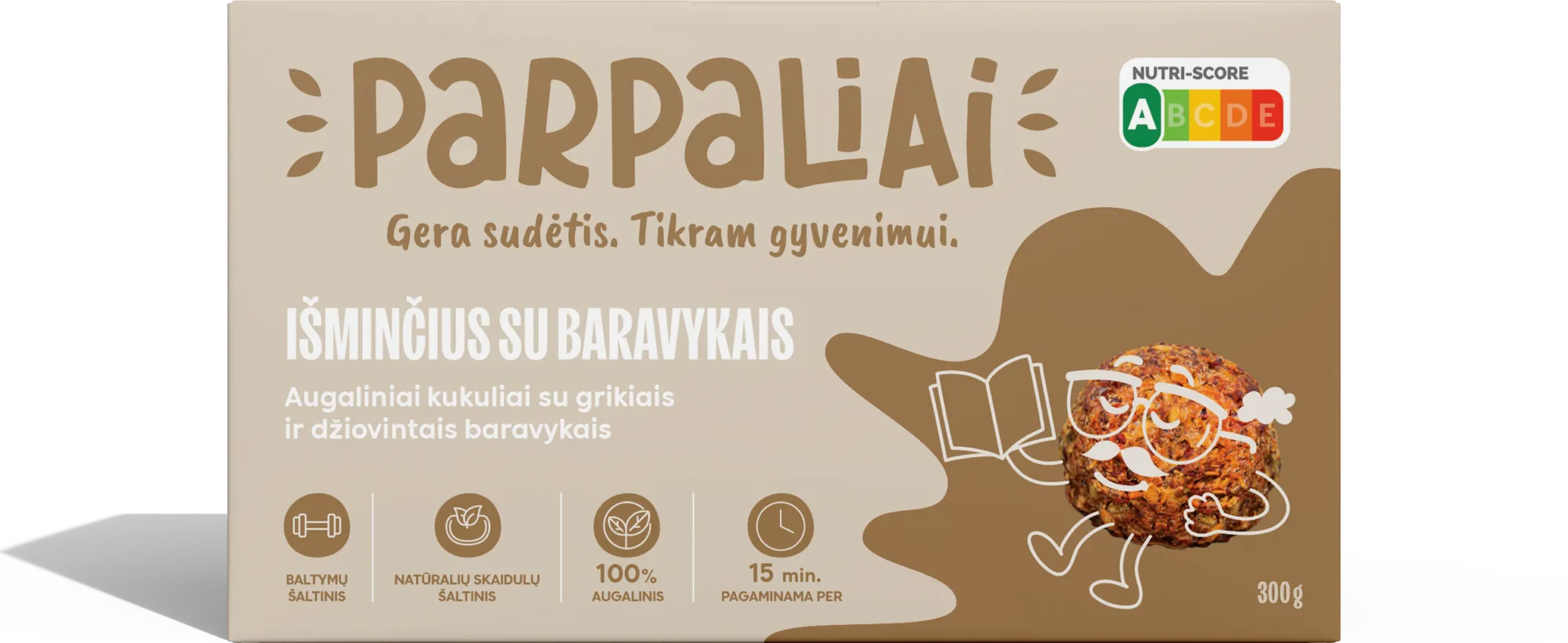 Parpaliai pakuotė – Išminčius su baravykais