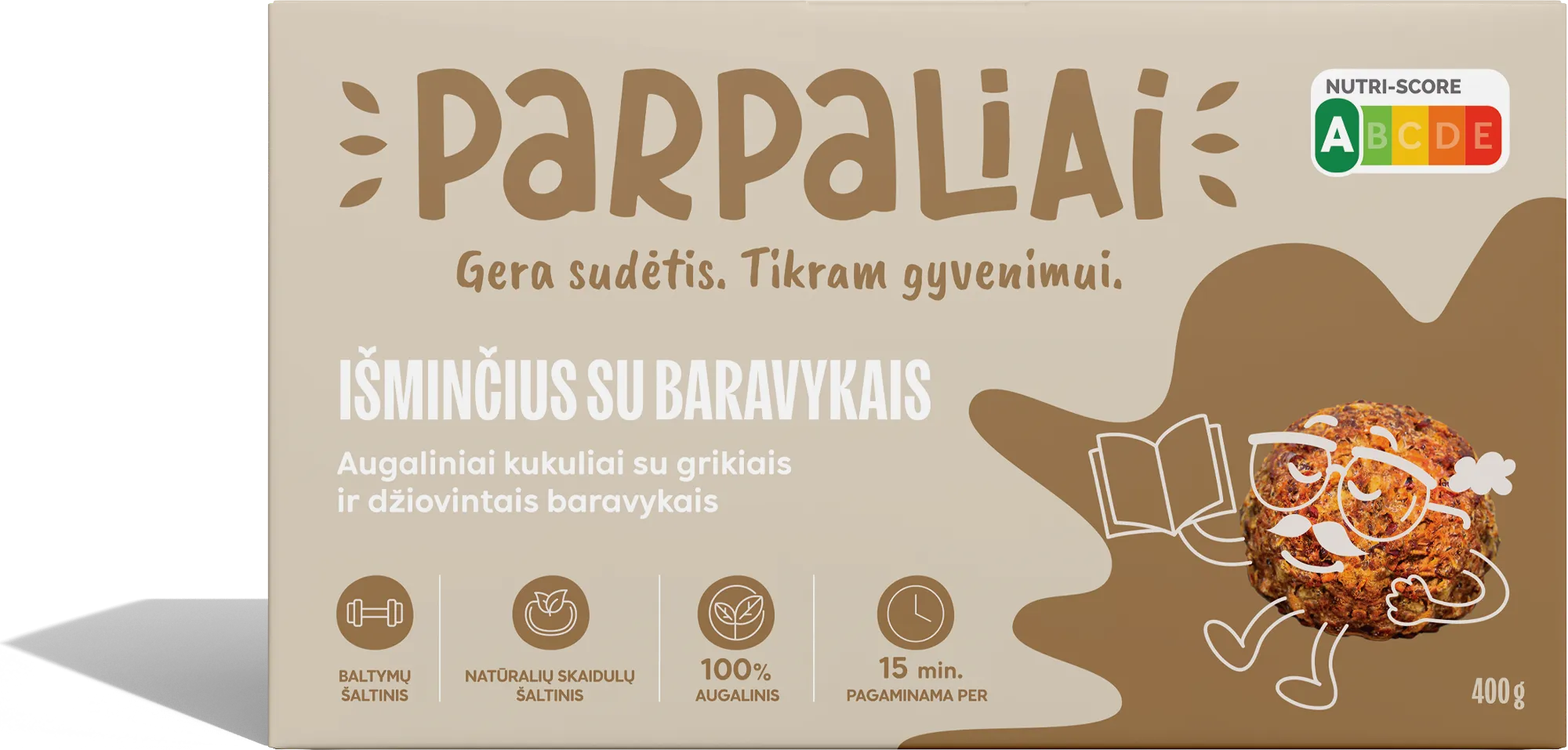 Parpaliai pakuotė – Išminčius su baravykais